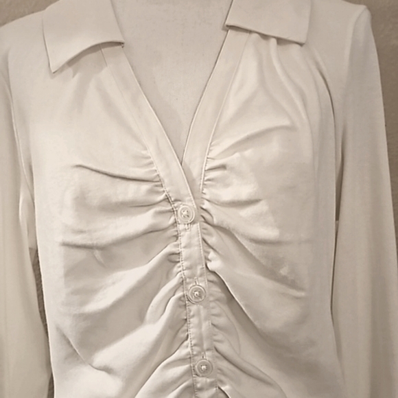 Anthropologie Maeve Ruched Top, Extra Large, NWOT - Picture 5 of 9